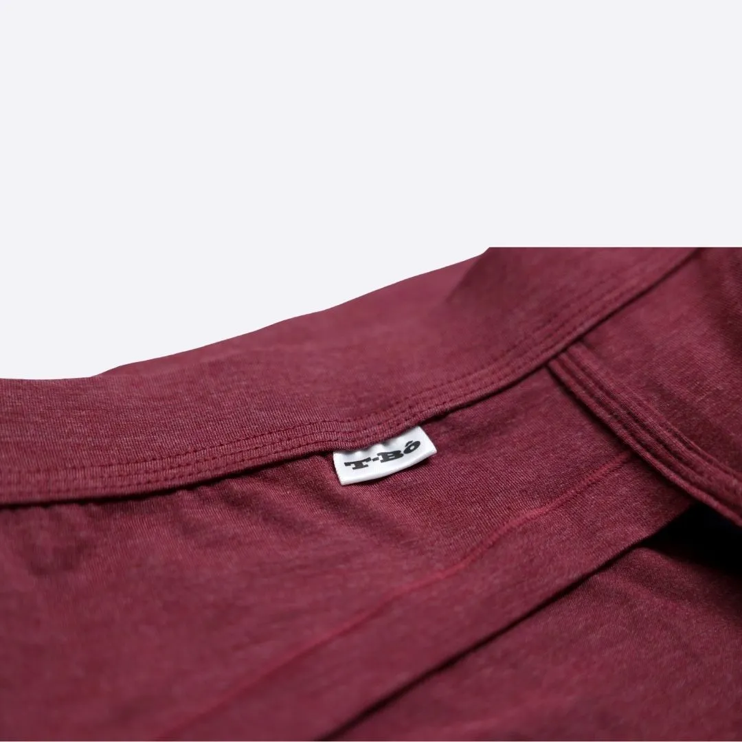 The Burgundy Heather Brief