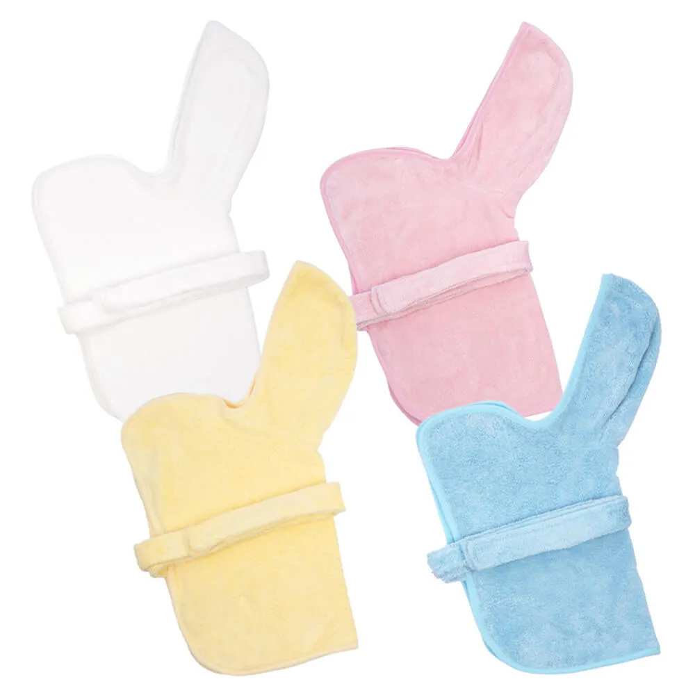 Thick Soft Absorbent Skin-Friendly Pet Hooded Bathrobe Towel