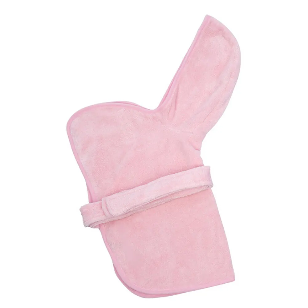 Thick Soft Absorbent Skin-Friendly Pet Hooded Bathrobe Towel