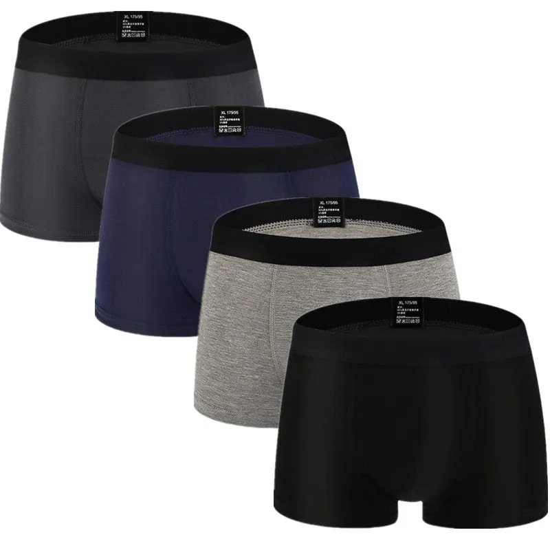 West Louis™ Short Breathable Trunk Thermal Boxers 4Pcs