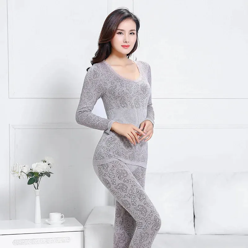 WINTER Thermal Womens Underwear Set