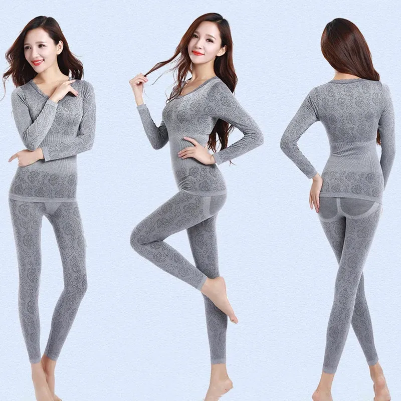 WINTER Thermal Womens Underwear Set