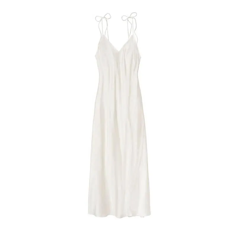 Women's 100% Silk Nightgown Ladies Silk Nightdress