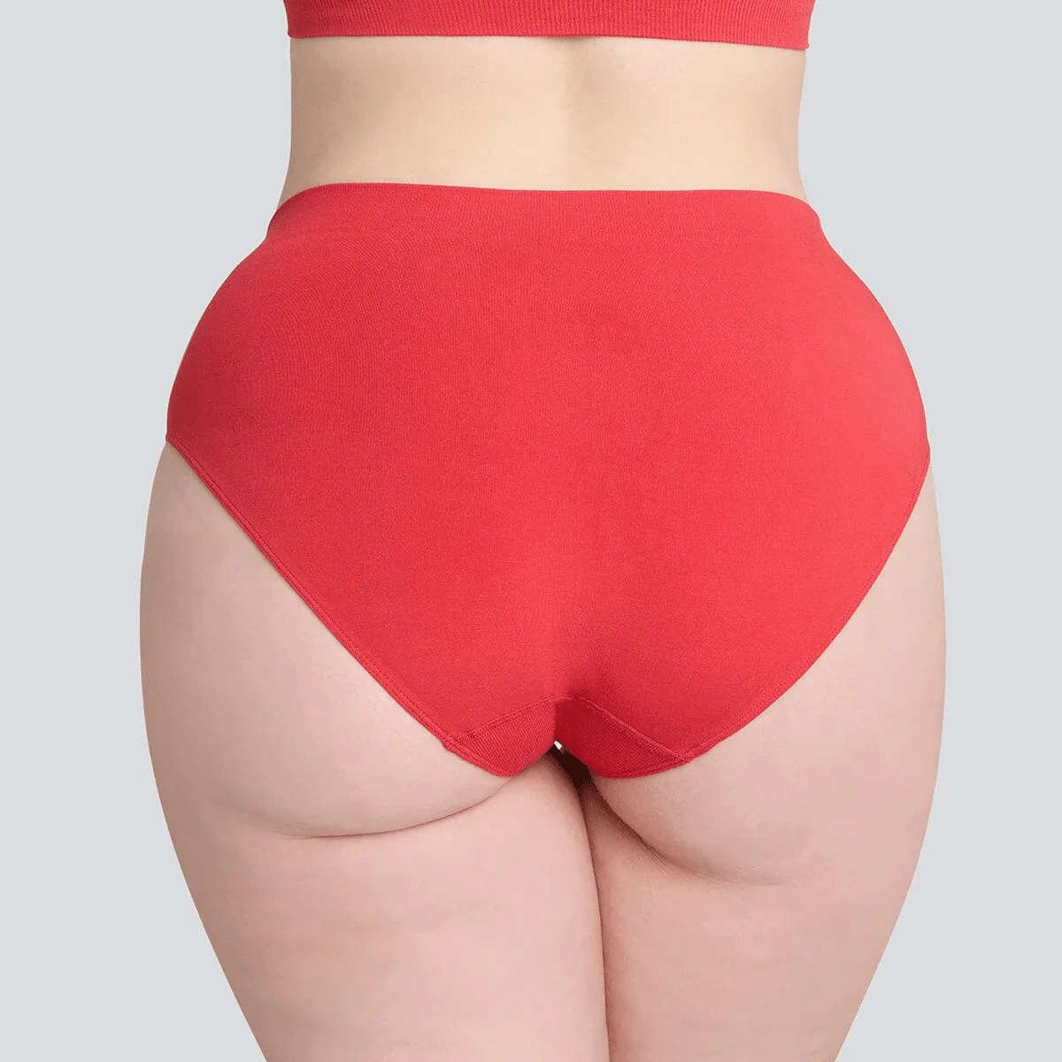 Women's SmoothFit Full Brief - Rhubarb