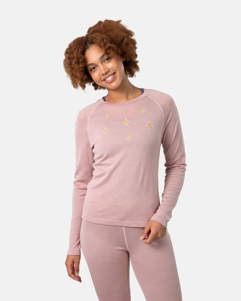 Women's Summer Wool Long Sleeve shirt