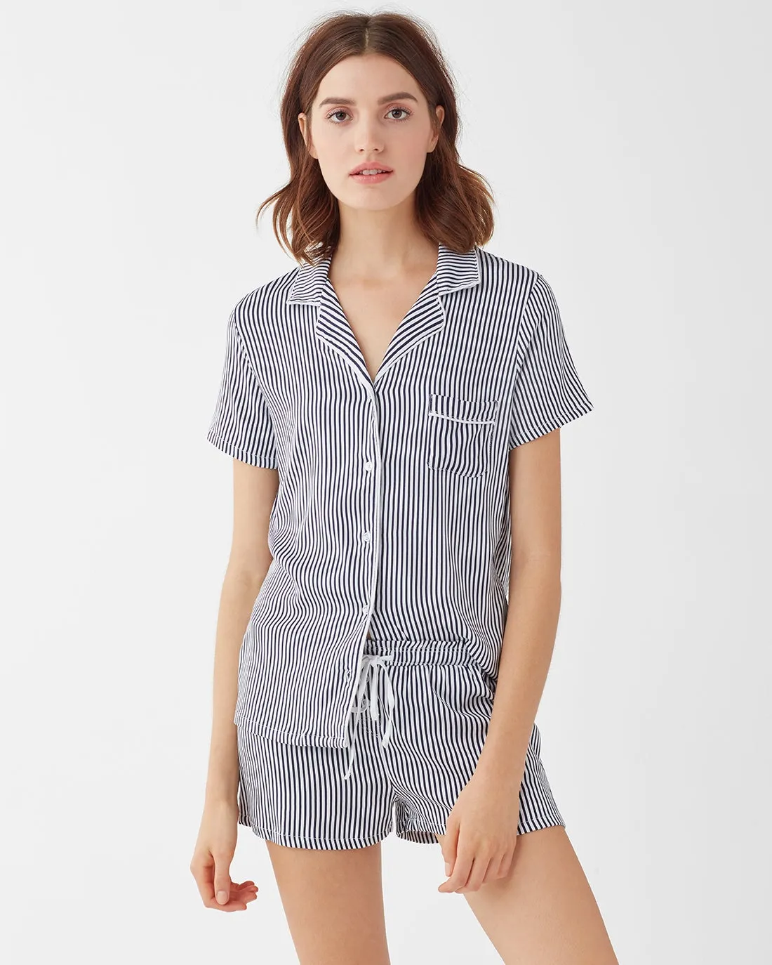 Woven PJ Short Set